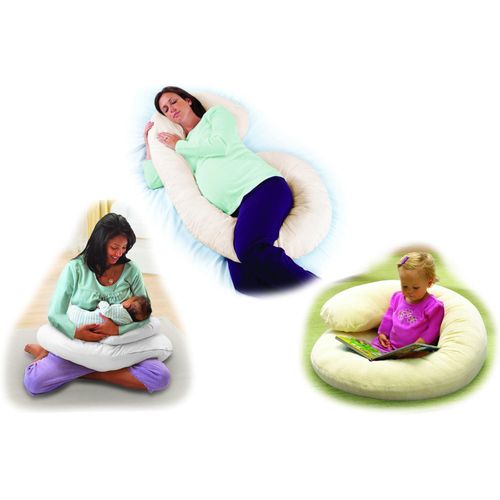 3-in-1 Egornomic fibre Pregnancy pillow/nursing pillow