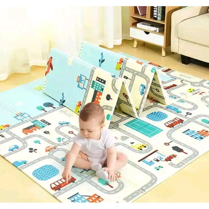 FOLDABLE double-sided foam baby play mat
