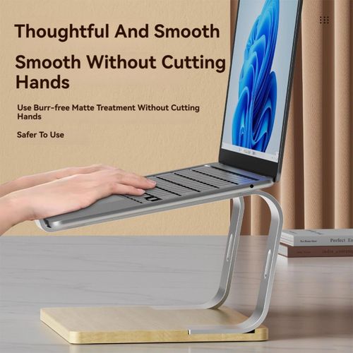Ergonomic laptop stand