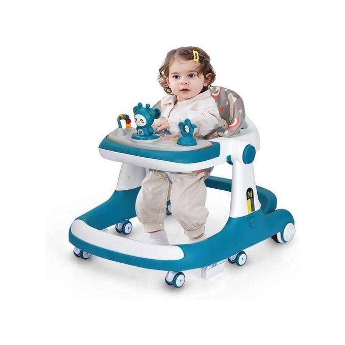 3-in-1 multifunctional musical baby walker