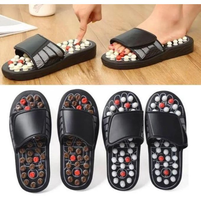 Reflexology acupressure massage slippers