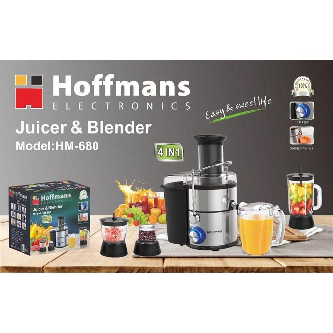 Hoffmans Electric  4 in 1 Juicer & Blender /HM-680