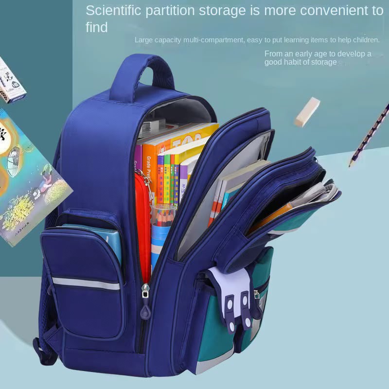 Waterproof kids school bags