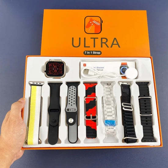 7-in-1 Watch 8 Ultra smartwatch bundle