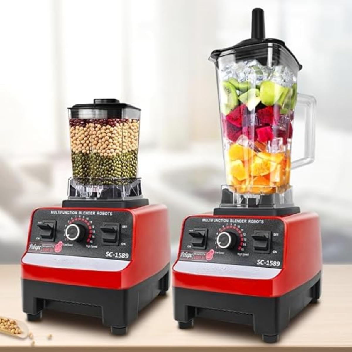 2-in-1 Silver Crest SC-1589 Multifunction Blender