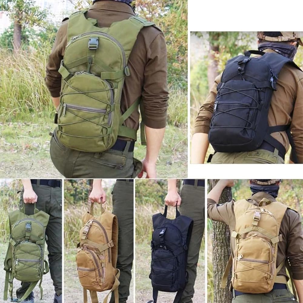 Tactical hydration backpack for hiking