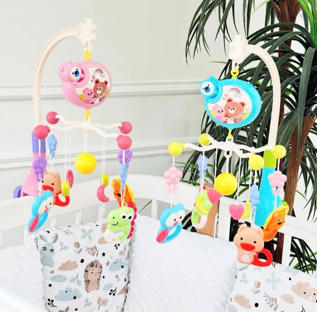 multifunctional musical baby crib mobile