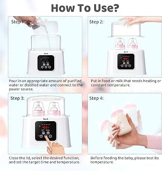multifunctional baby bottle warmer and food heater
