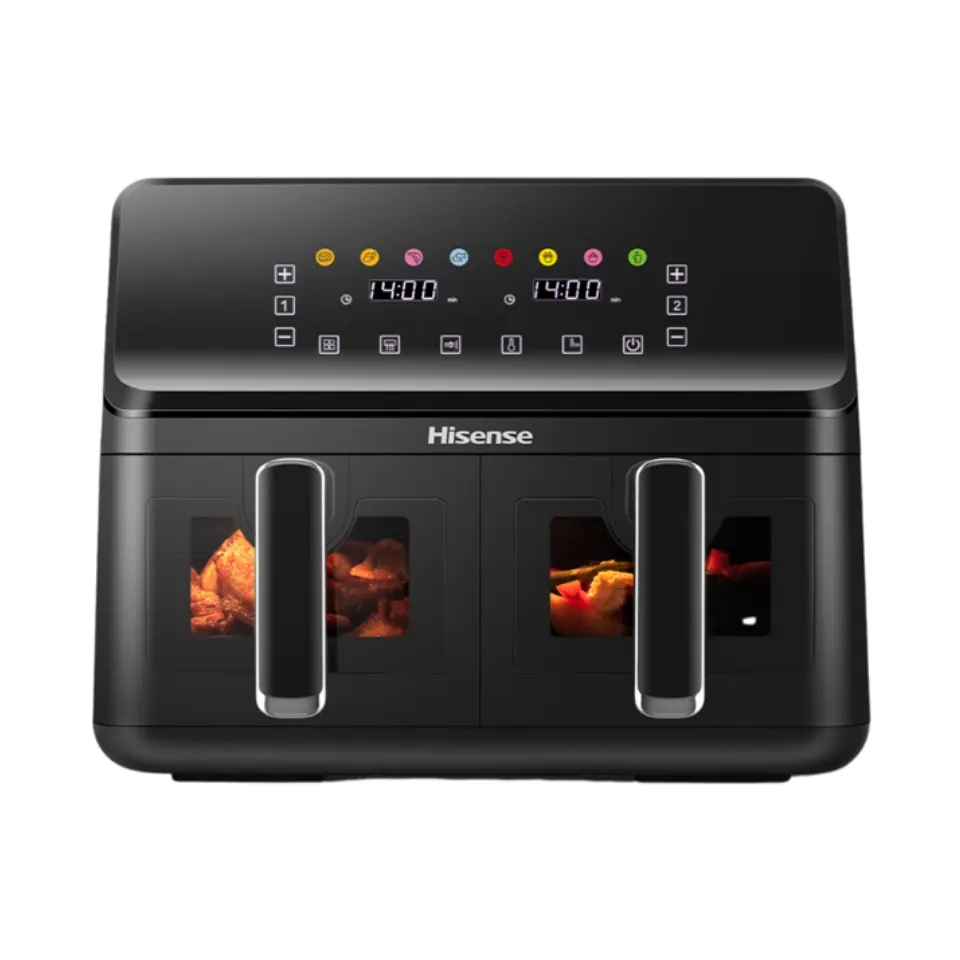 Hisense H08AFBK2S1 8L Dual Zone digital Air Fryer
