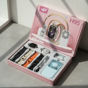 Ladies H95 Smart Watch Exquisite Gift Set / women smartwatch set combo