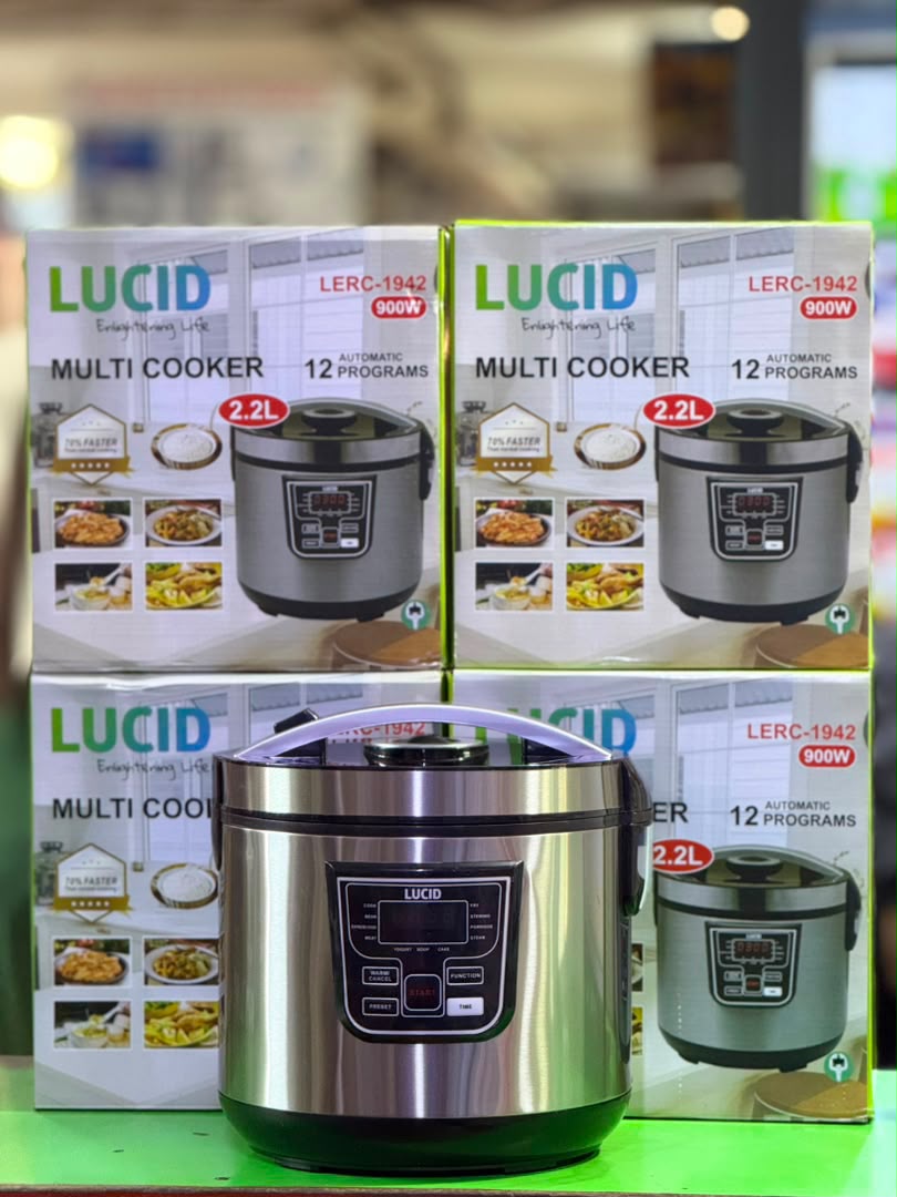 2.2-liter capacity Lucid LERC-1942 Multi-Cooker / rice cooker
