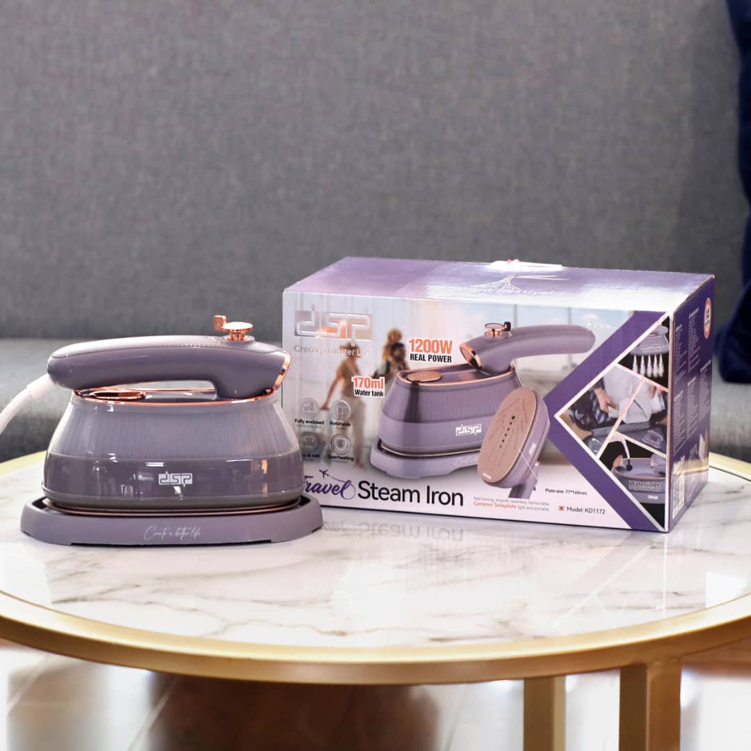 DSP Travel Steam Iron (Model KD1172)