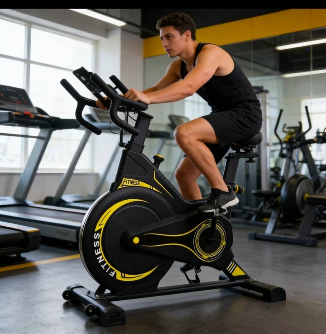 Indoor exercise spinning bike