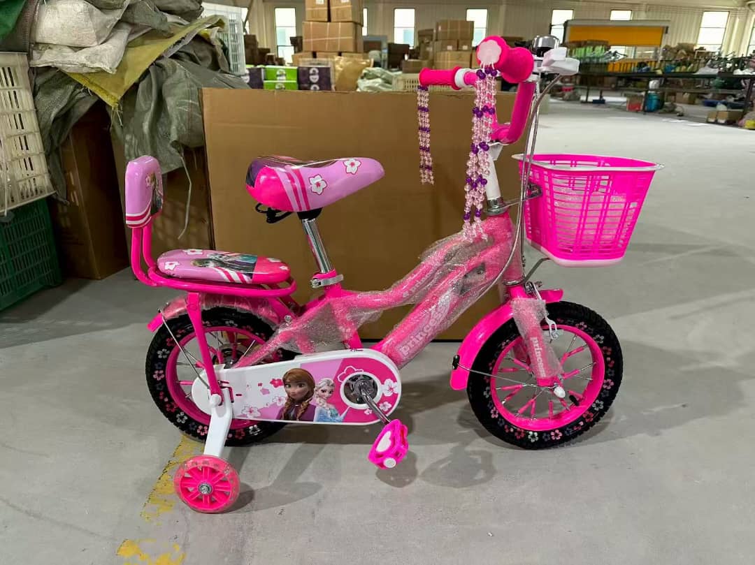 Disney Princess-themed 16-inch girl's bicycle 2 to 8 years
