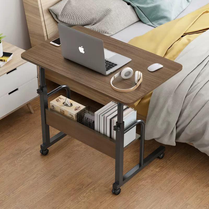 Height-adjustable laptop table / desk