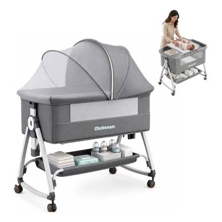 Adjustable Portable Baby Bassinet bed / co sleeper