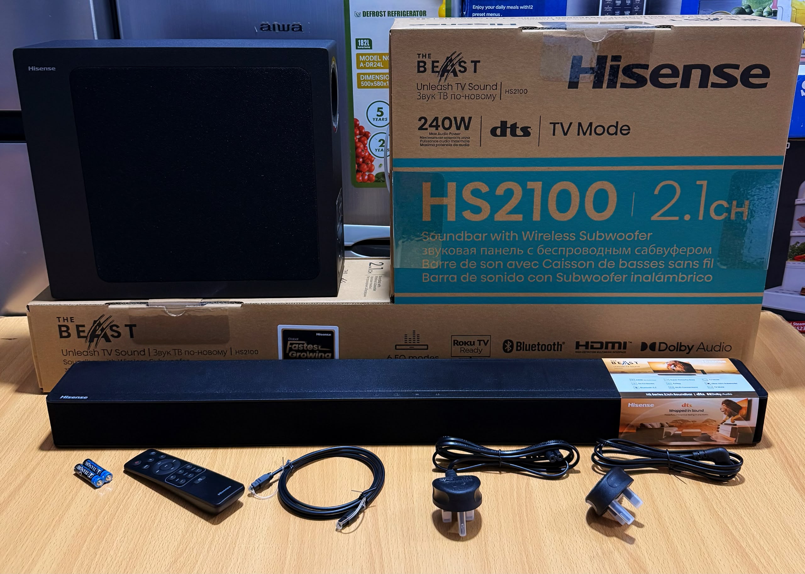 Hisense HS2100 2.1CH Soundbar / The Beast sound bar