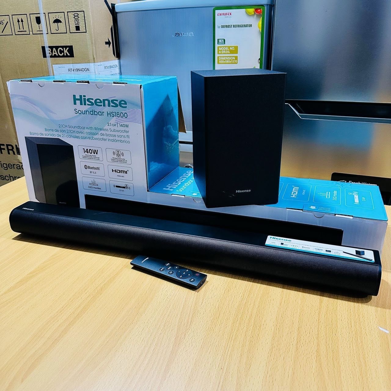 Hisense HS1800 / 2.1-channel soundbar system