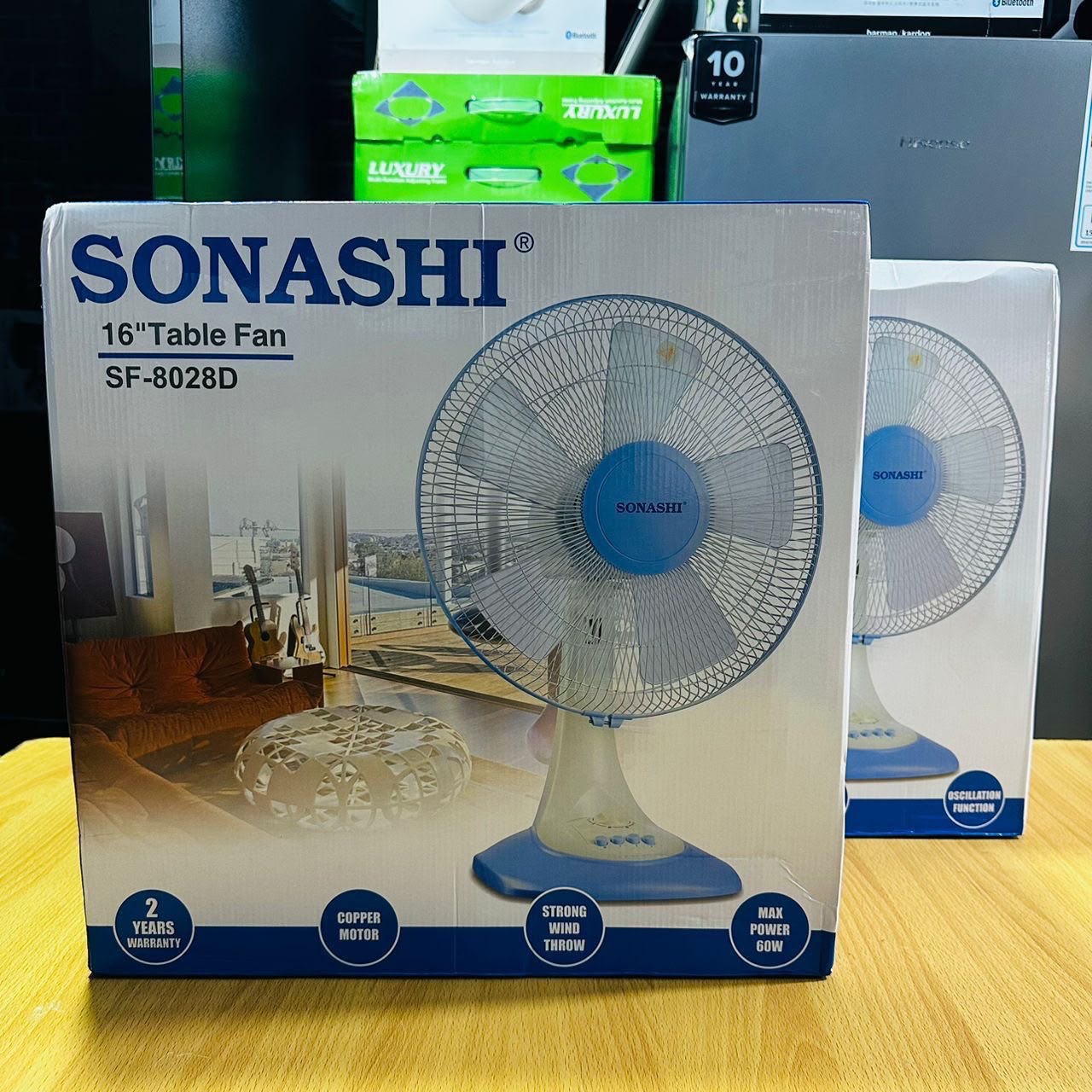 Sonashi 16" Table Fan (SF-8028D)