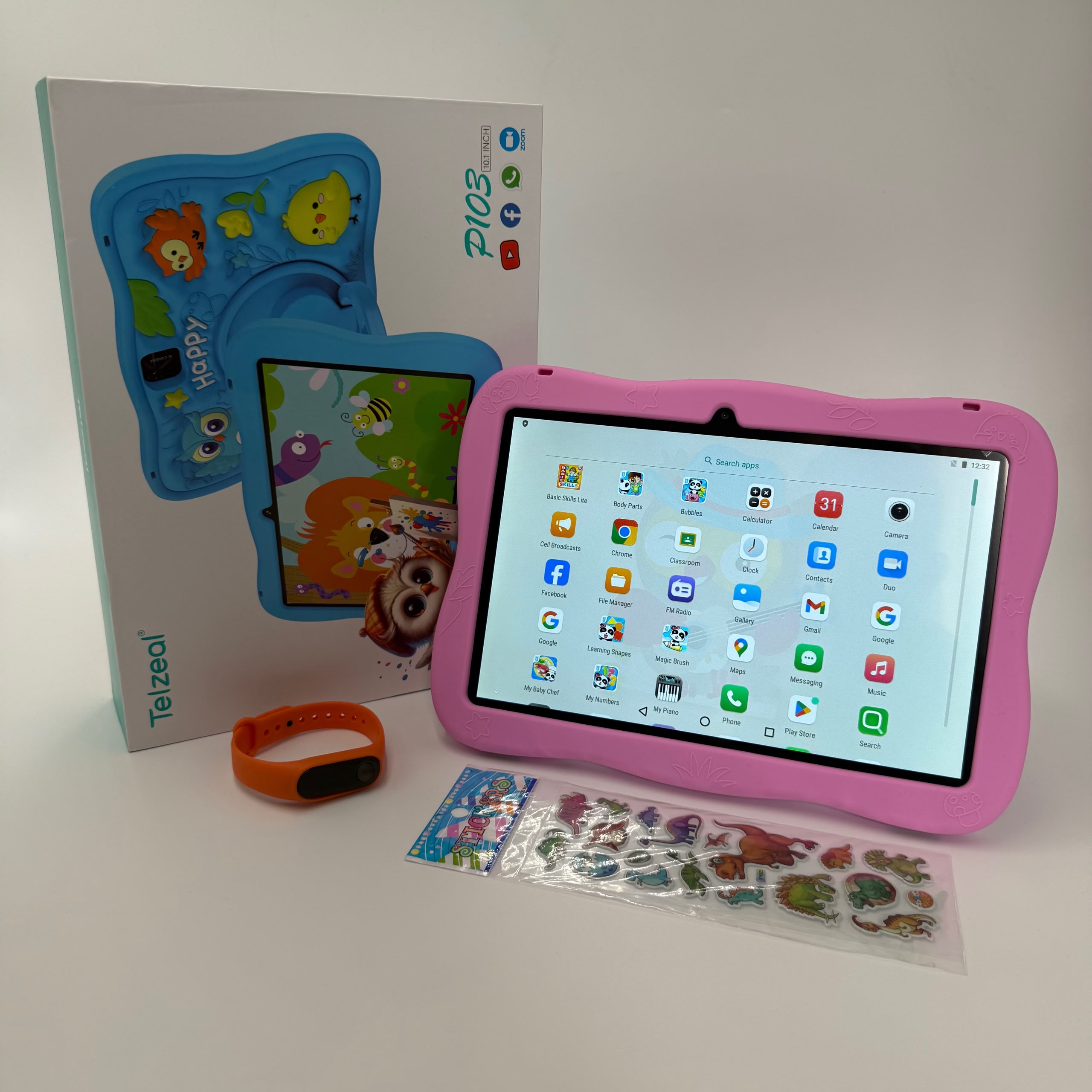 Telzeal 10inch Kids Educational Android Tablet