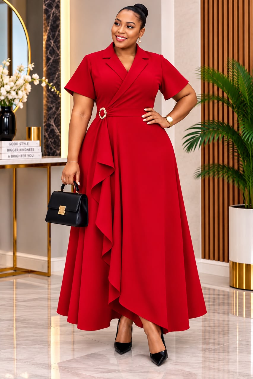 Classic Ladies long max dress