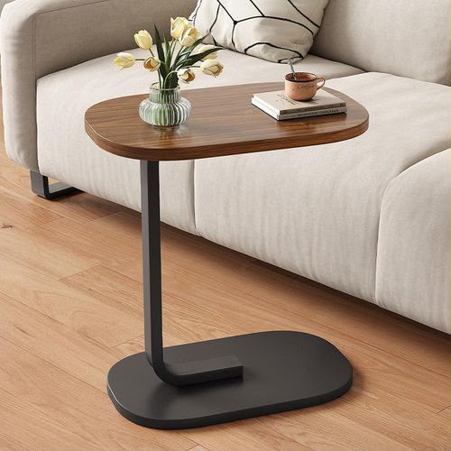 C-shaped side table / bedside /couch side table