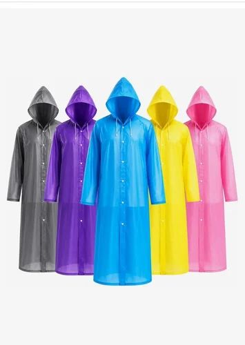 Adults free size raincoats