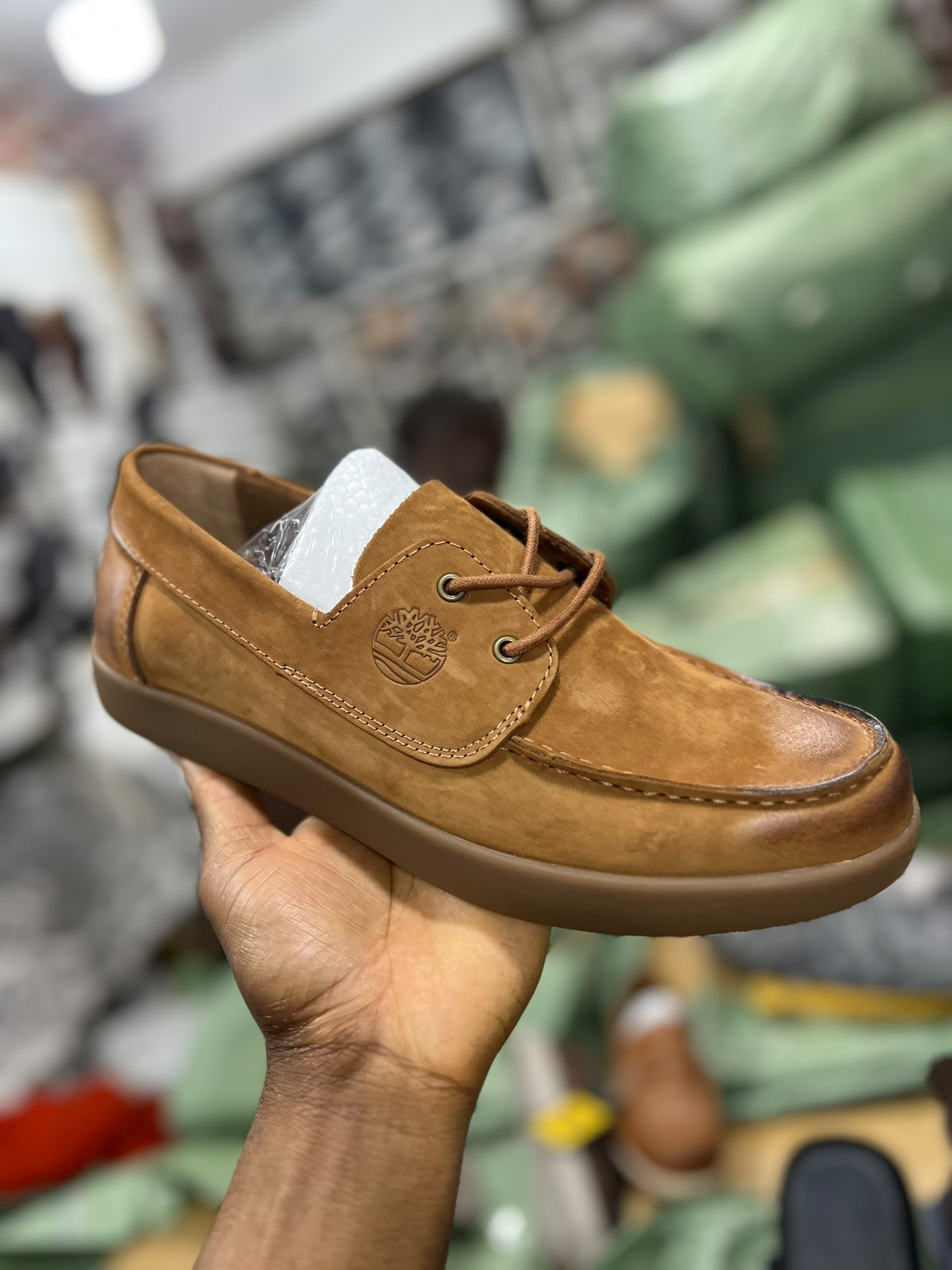 casual leather lace-up shoes
