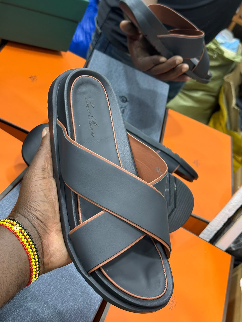 Loro Piana flat sandals