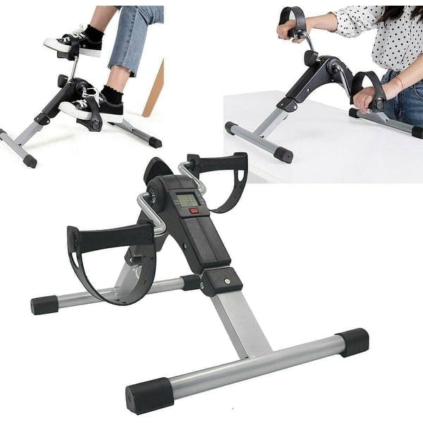 folding portable mini exercise bike / pedal exerciser