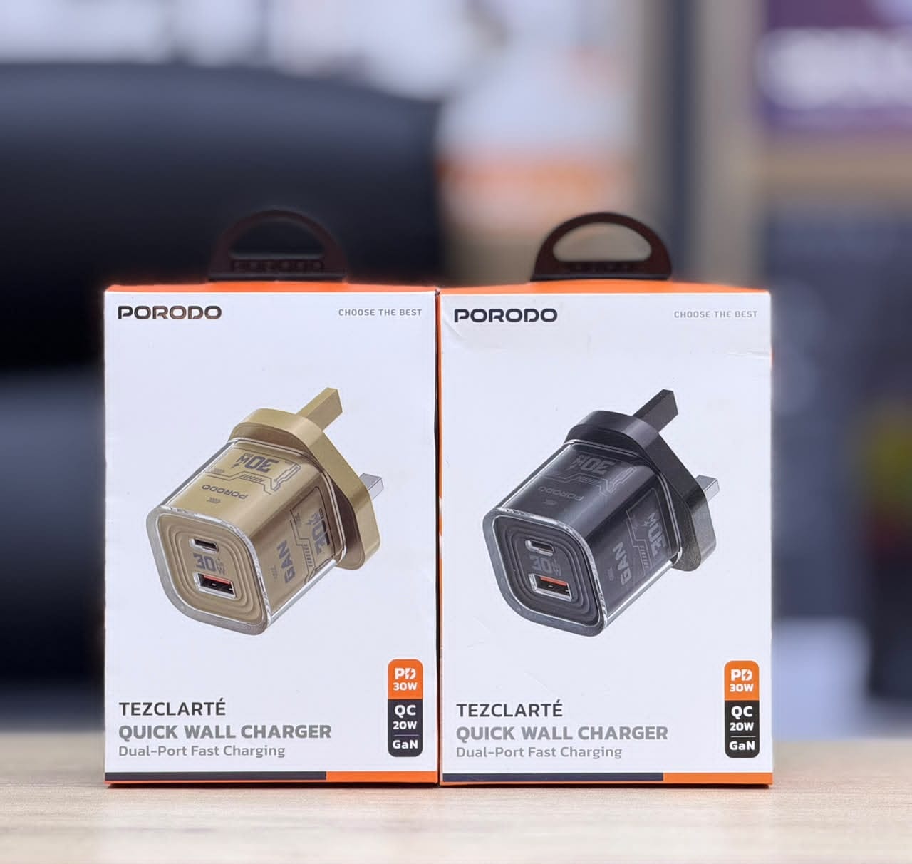 Porodo Tezclarte 30W  Charger USB 3.0
