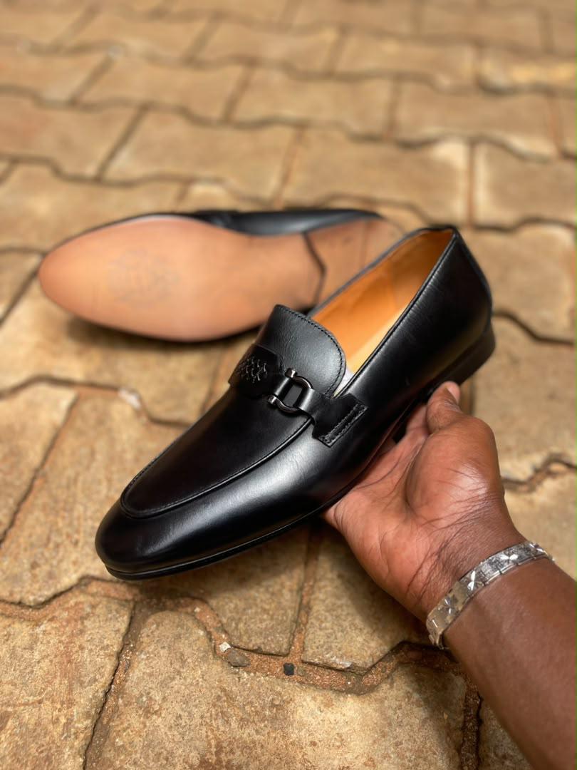 Luxero color burnished braided bit loafers