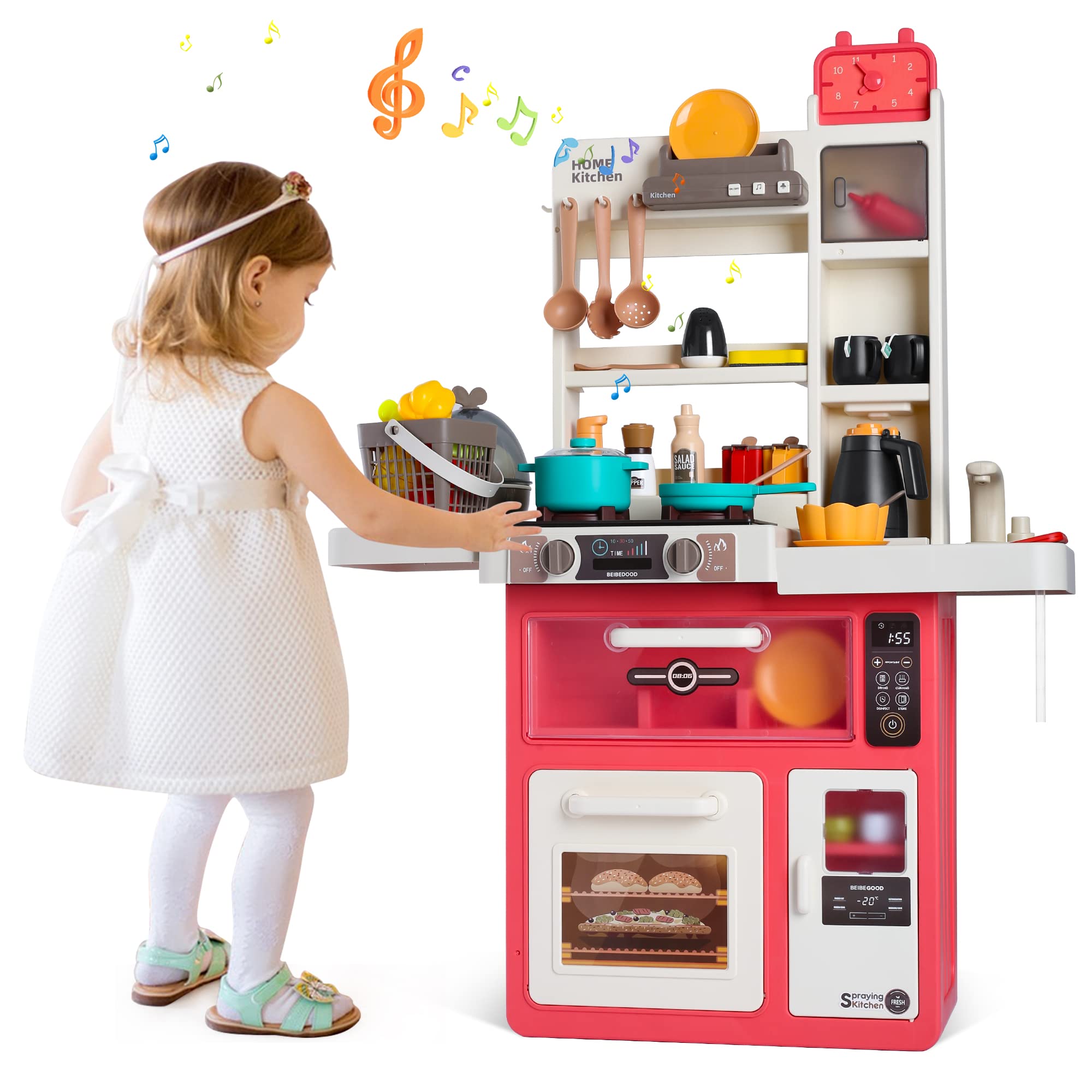 Interactive Kitchen play set simulation