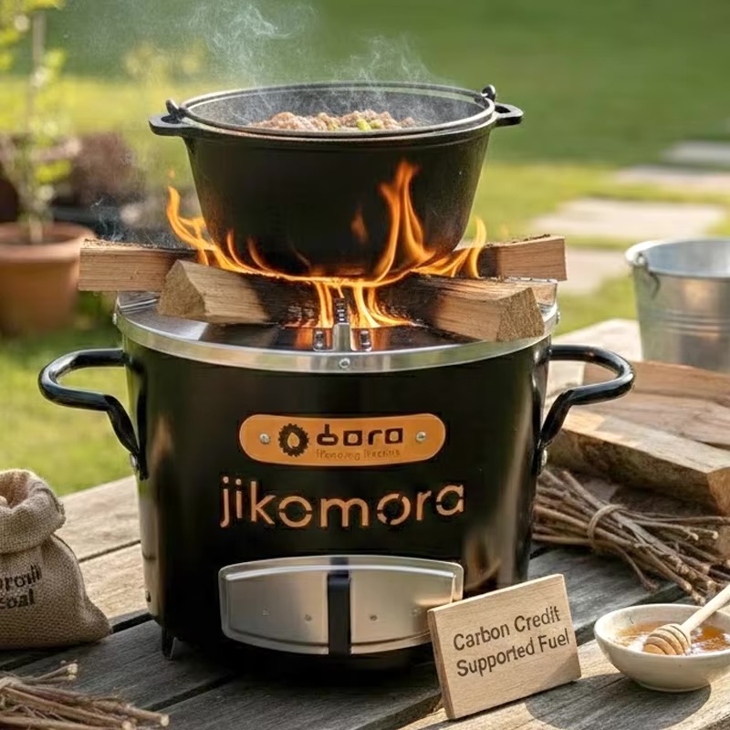 Jikomora Charcoal saving stove