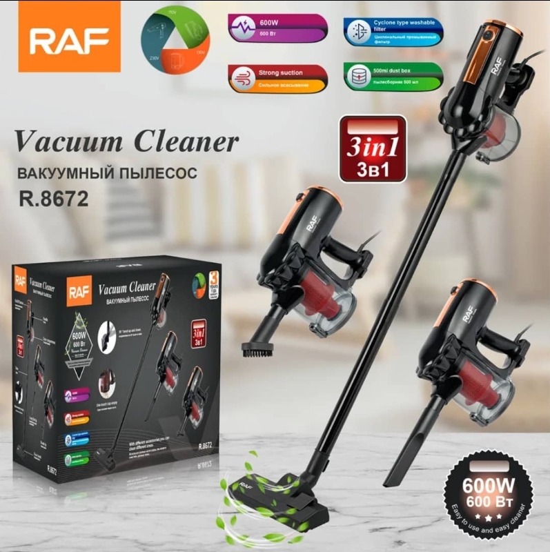 3-IN-1 wired vacuum cleaner