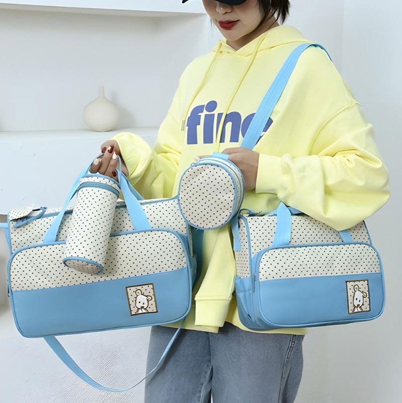 5 in 1 diaper bag set