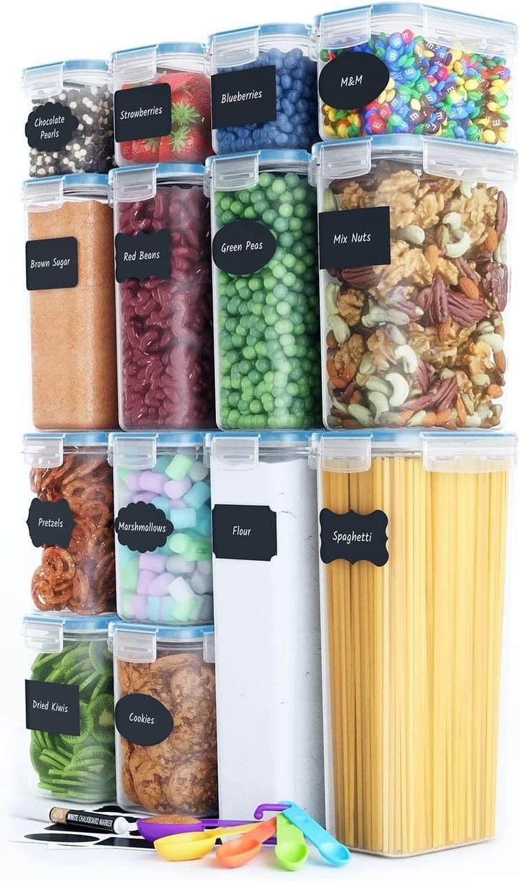 14 piece meal prep containers / storage containers