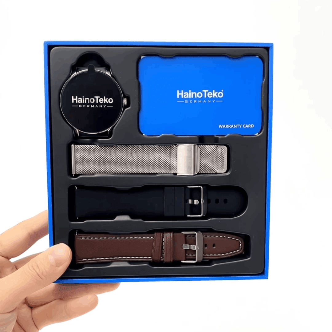 Haino Teko Super Slim AMOLED smartwatch set