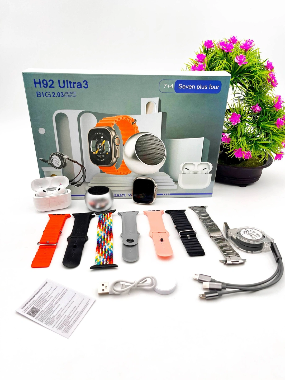 H92 smartwatch combo kit