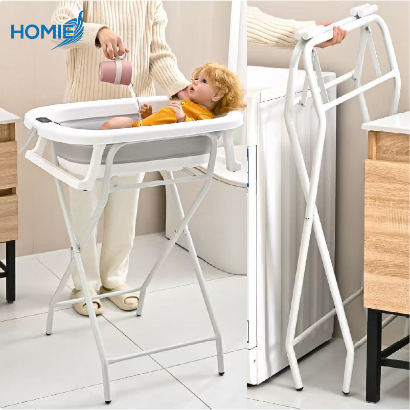 7-in-1 foldable baby bath set